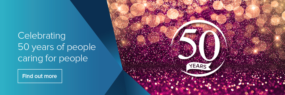 Celebrating 50 years of people caring for people